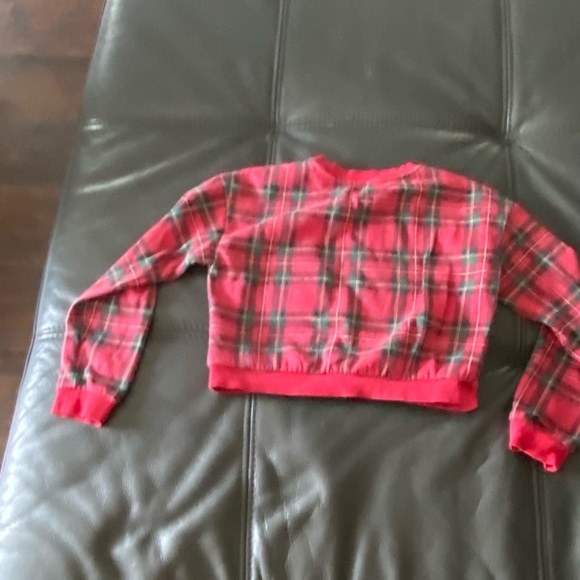 Long sleeve shirt colours red green white - Picture 2 of 3